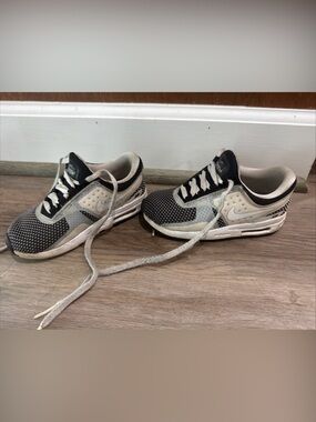 Nike AIR MAX ZERO ESSENTIAL GS GRAY BLACK Sneakers Shoes Size 9C 881224-001